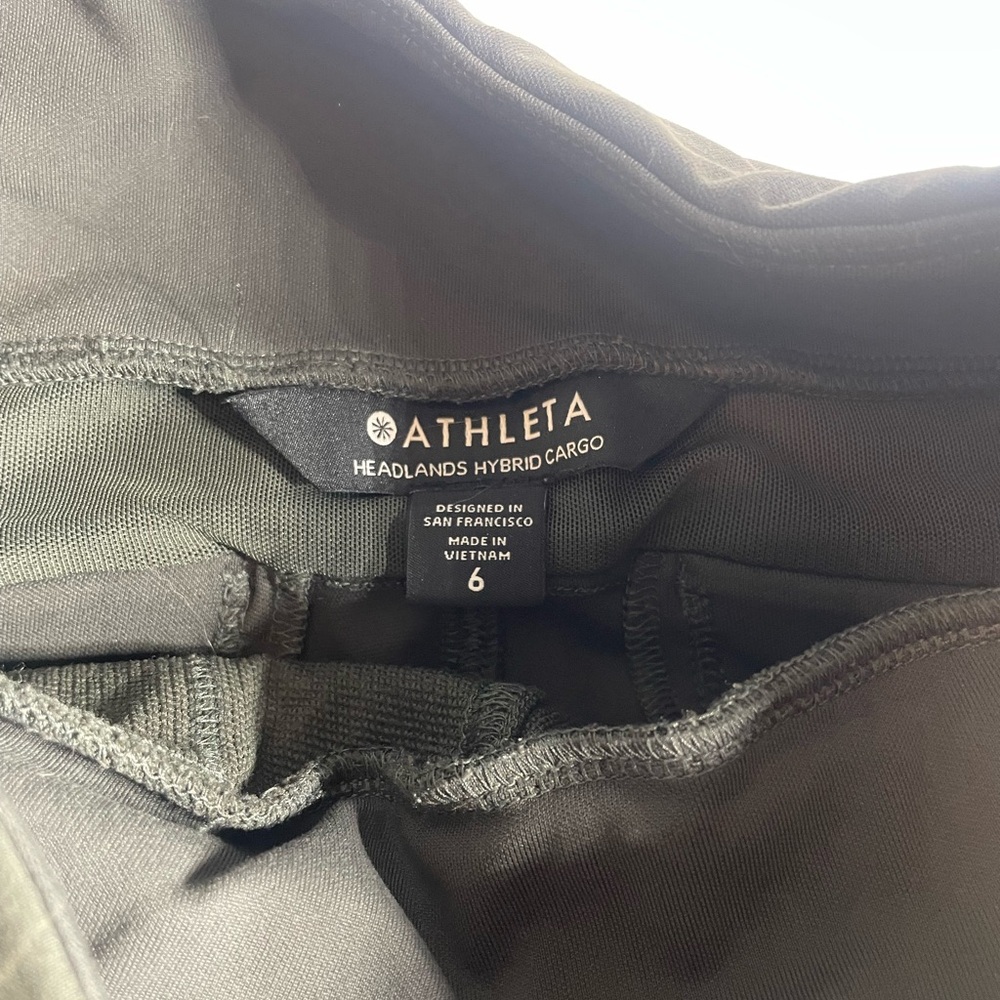 Athleta Deep Olive Utility Cargo Pants - Picture 3 of 7